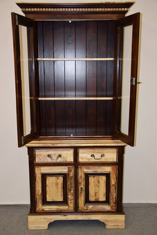 witryna - kredens z drewna - jak nowy - 5