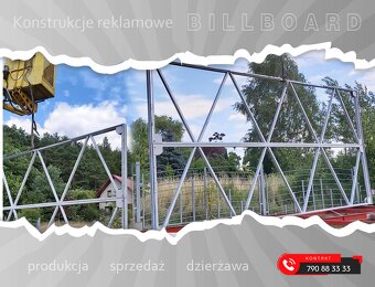 Konstrukcje reklamowe, billboardy, pylony, nowe i używane - 5