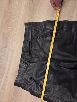 Skórzany zestaw motocyklowy kurtka i spodnie męskie - 5