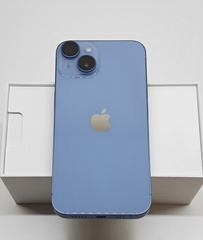 iPhone 14 Blue BATERIA 100% TOP - 5