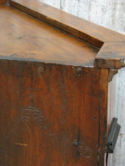 Stary kątnik biedermeier oryginał - 5