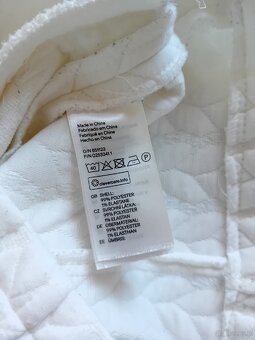 Biała bluza zasuwana na suwak - 5