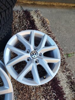 A133# KOŁA ALUFELGI Nowe OPONY ZIMOWE 5x112 16" 205/60R16 V - 5