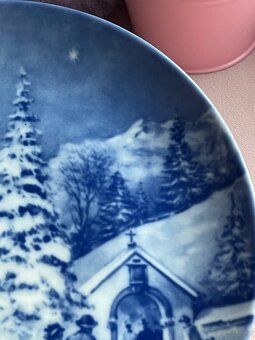 Talerz Kolekcjonerski 1984 Kobalt  Vintage - 5