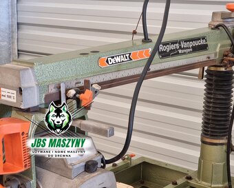 Piła radialna pilarka DeWALT 3kw Poprzeczna - 5