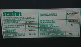 Półkowa prasa hydrauliczna ICOTET CON 2 - 5