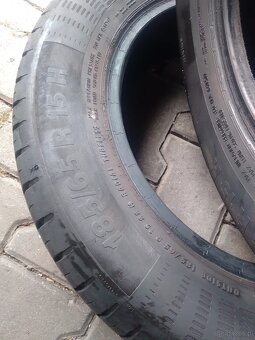 Opony CONTINETAL CONTACT 5 185/65/15 r rok 2020 bieżnik ok 7 - 5