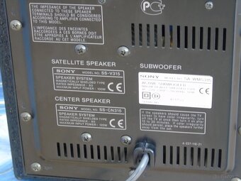 Sub aktywny Sony SA-WMS315 sprawny. WYSYŁKA. - 5