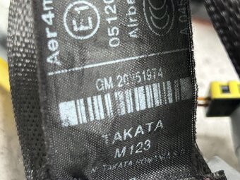 Napinacze pasów bezpieczeństwa Opel Insignia A lift 20951974 - 5