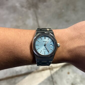 Zegarek Seiko mod royal oak - 5