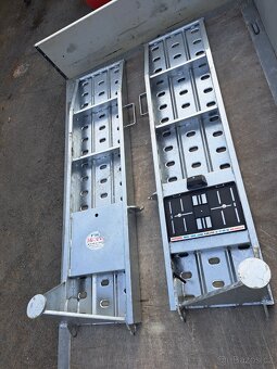 Nowe, nieużywane, składane rampy do przyczep - 5