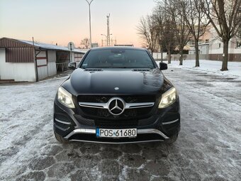 GLE 3.0 CDI COUPE 4-MATIC STAN BDB BRĄZOWA SKÓRA - 5