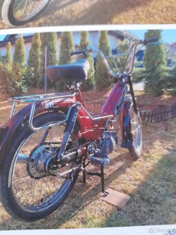 Moped Puch Maxi S rok 1985 - żółte tablice - 5