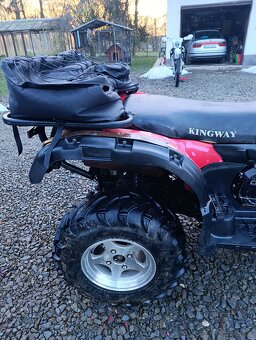 Sprzedam uszkodzonego quada CF-MOTO 500 4x4 z 2009 roku - 5