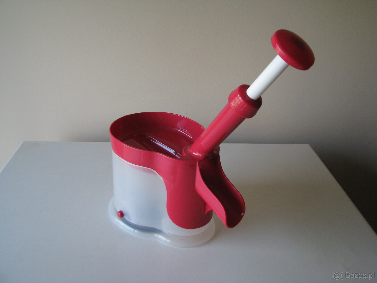 Dobrej jakości, drylownica z przyssawką do wiśni, oliwek - 6