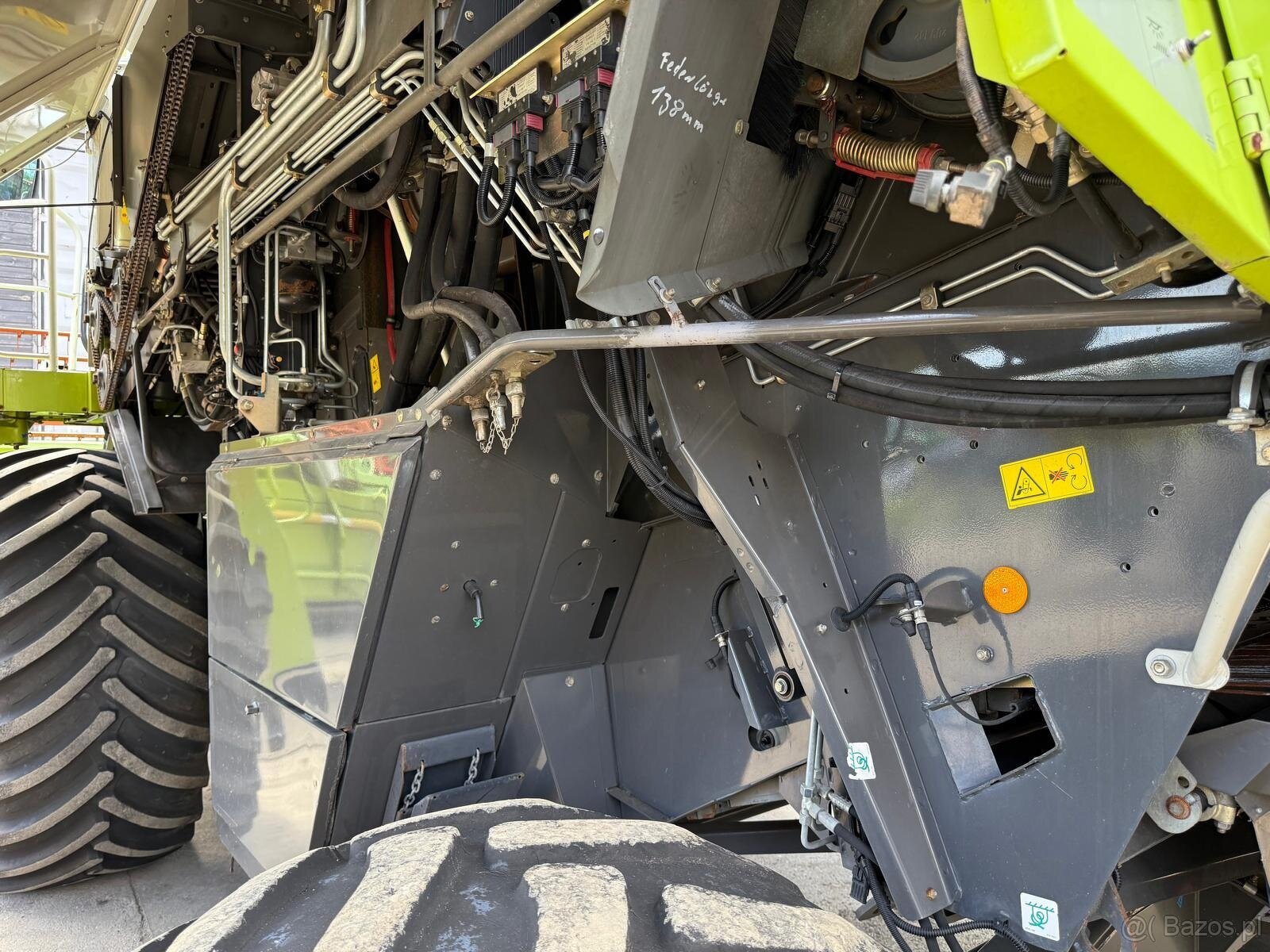 Kombajn zbożowy Claas Lexion 580 heder V750 laser pilot spro - 6