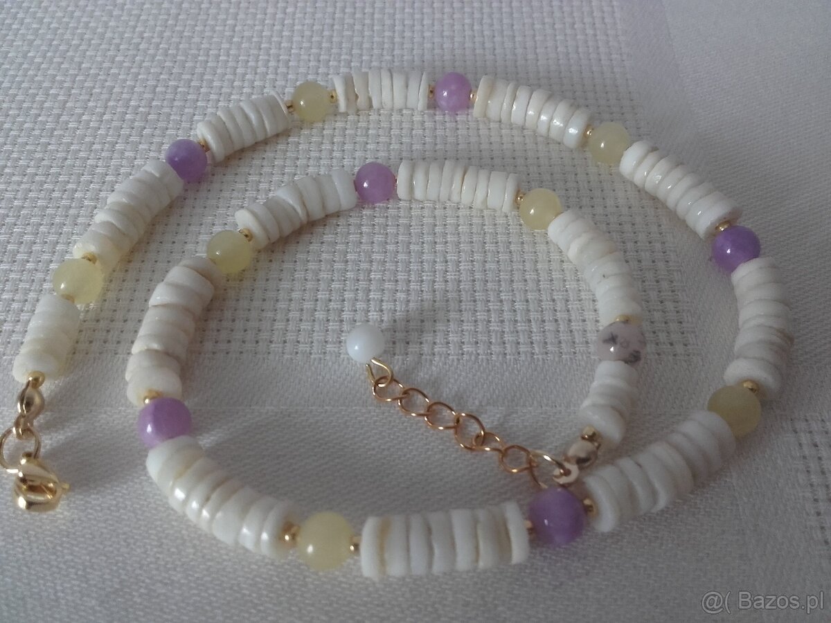 Naszyjnik muszla jadeit - 6