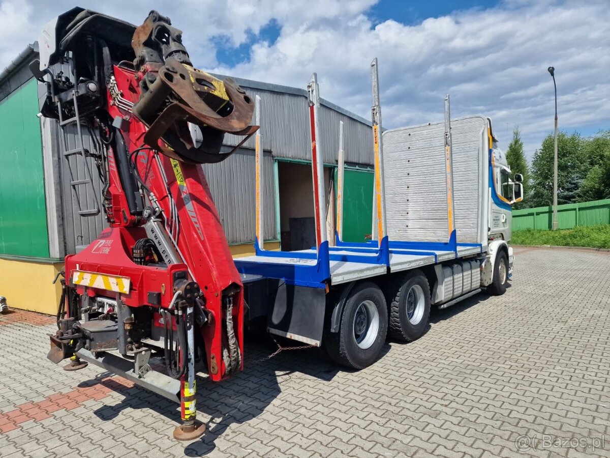 Scania R 560 do drewna do lasu - 6
