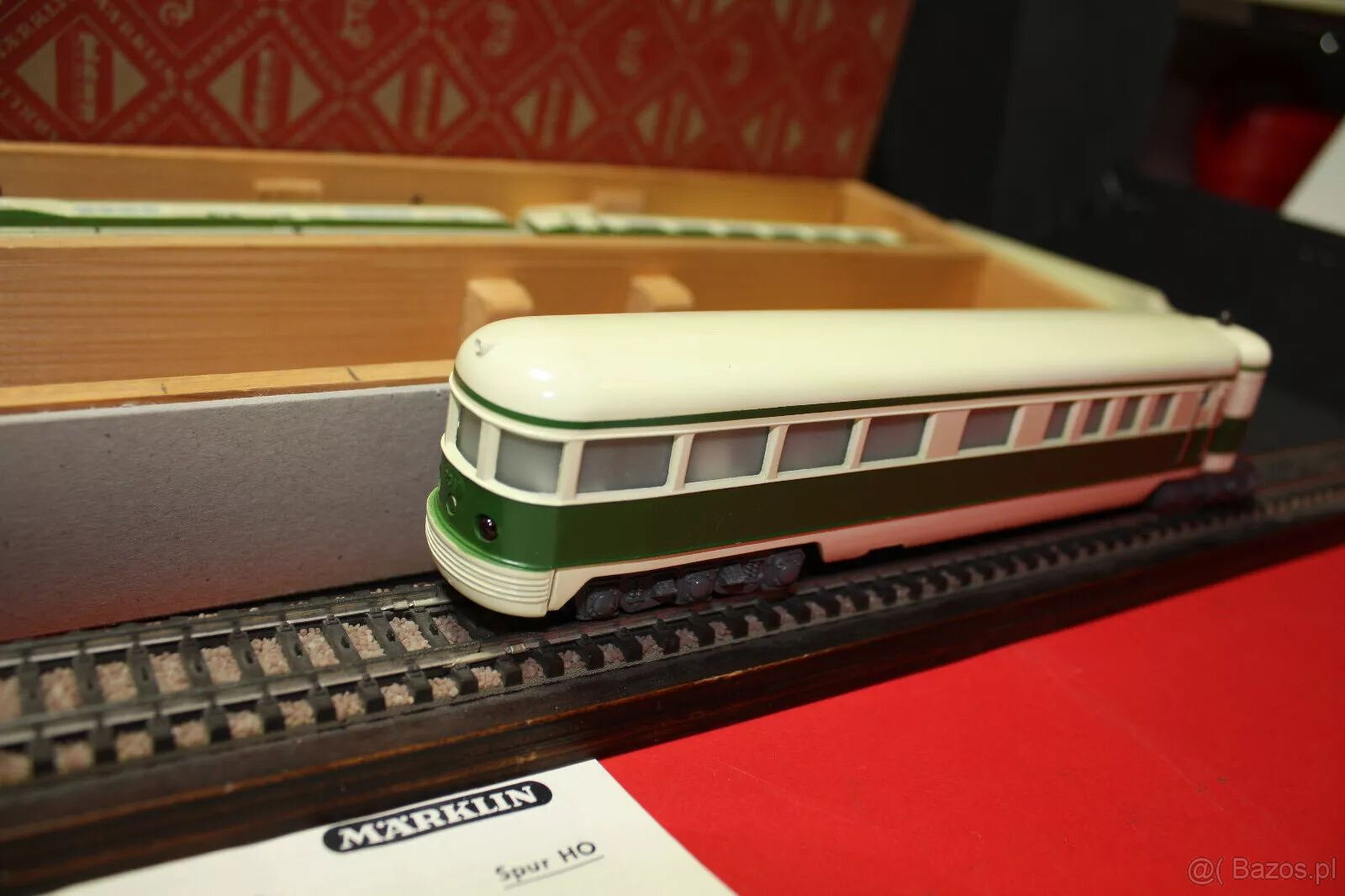 Zestaw 4-częściowy Märklin ST 800 Ivory Green, odrestaurowan - 6