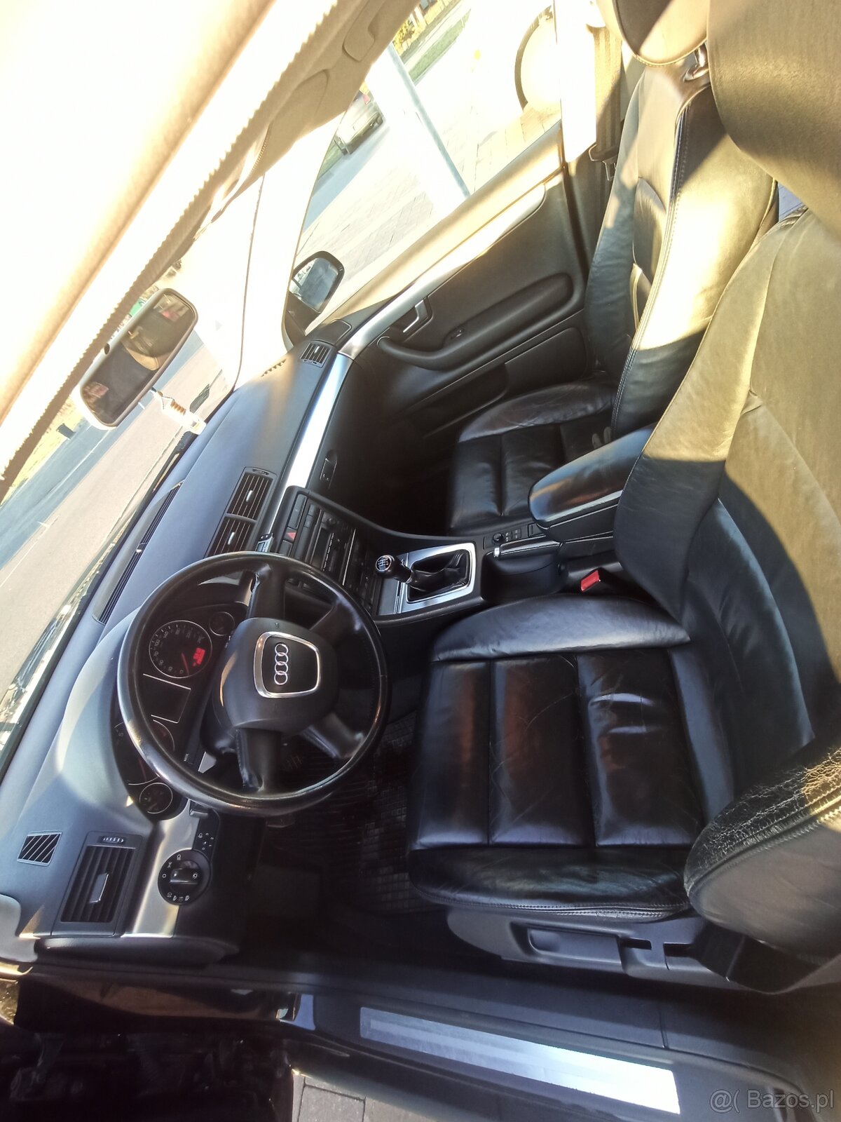 Audi a4 B7 2005r, benzyna + LPG skóra czarne - 6