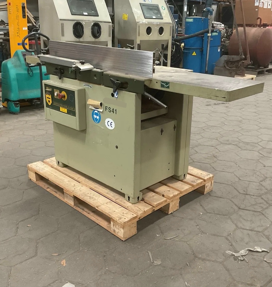 Wyrówniarko-grubościówka SCM + wiertarka pozioma - 6