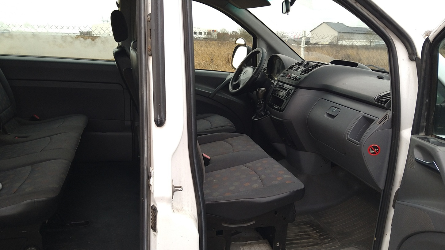 mercedes vito 2.2 cdi 2007r Extra long długi 6 osobowy - 6