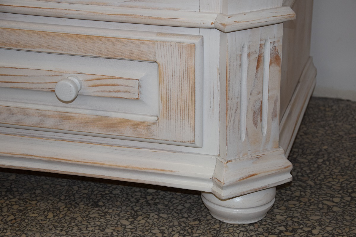 szafa z drewna sosnowego - jak nowa - 6