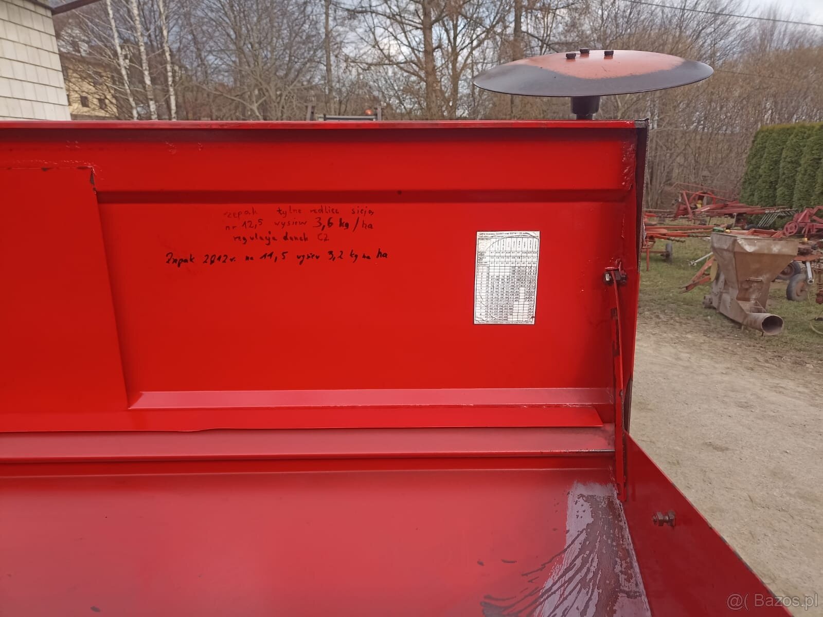 Siewnik zbożowy Unia Famarol S025/3 - 6