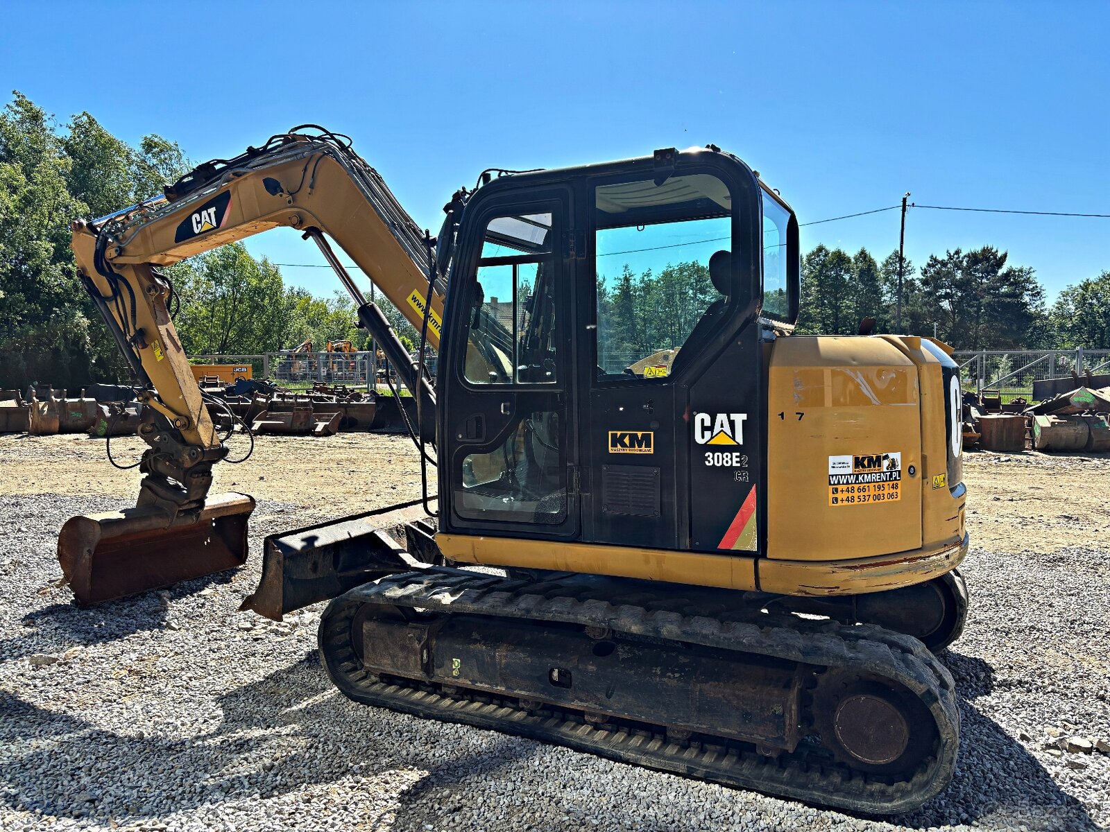 Caterpillar 308E 2 CR KOPARKA GĄSIENICOWA 2016R. | JCB 8080, - 6