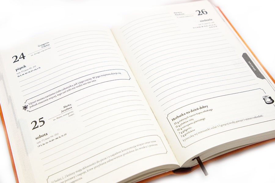 Kalendarz książkowy Rok ze Świętą Hildegardą 2020 - 6