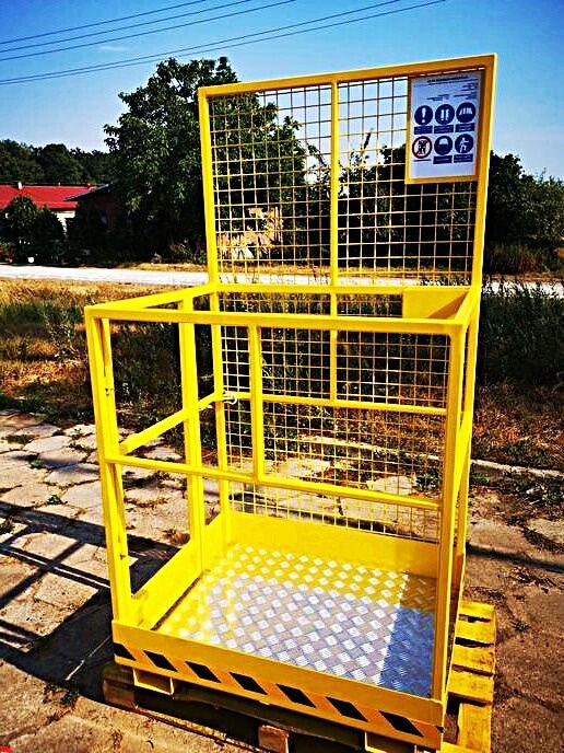 platforma robocza do wózka widłowego kosz roboczy do widlaka - 6