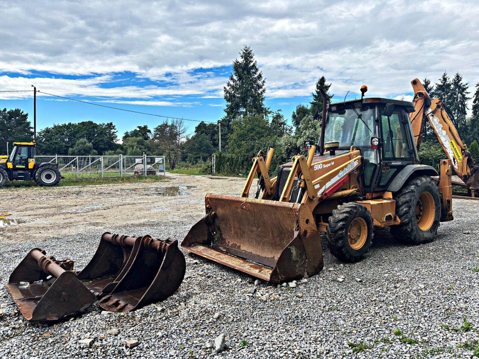 CASE 590 SUPER M KOPARKO-ŁADOWARKA 2003R | JCB 4CX, 4CX - 6