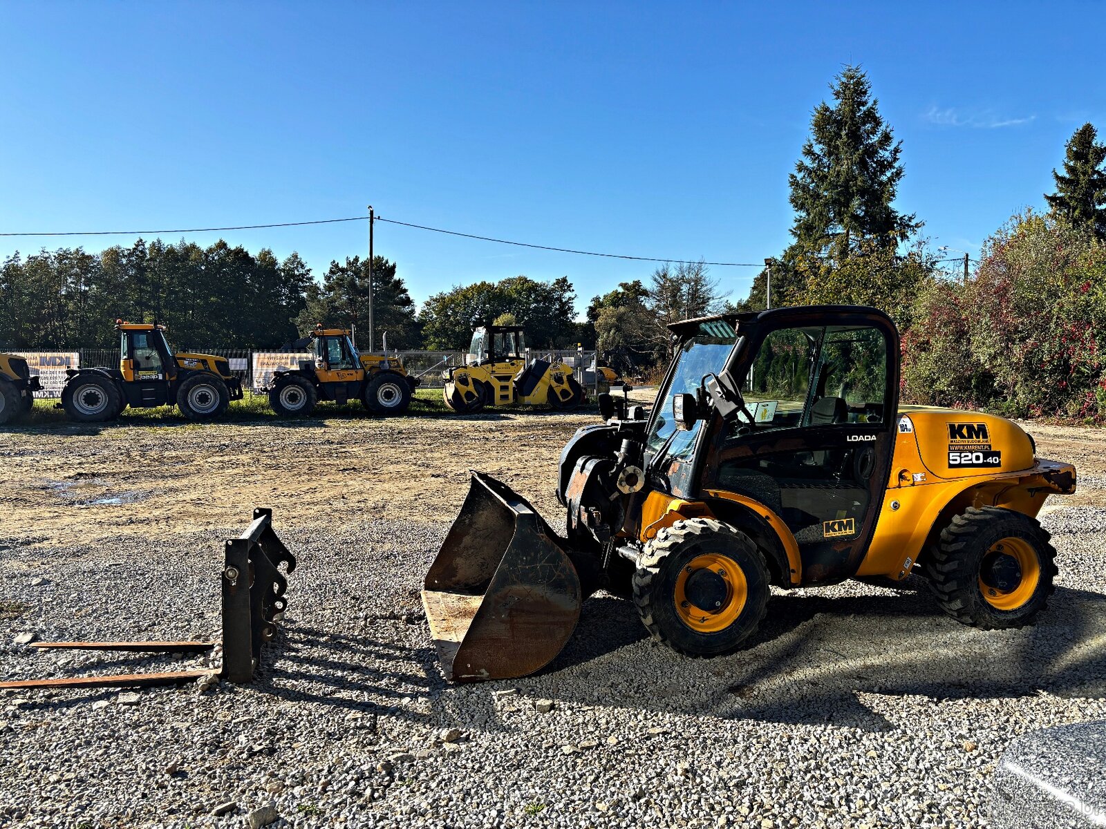 JCB 520-40 4WS ŁADOWARKA TELESKOPOWA 2019R 822 MTH | MANITOU - 6