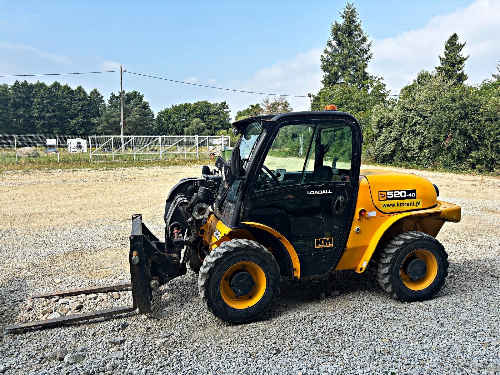 JCB 520-40 4WS ŁADOWARKA TELESKOPOWA 2020R | MANITOU MT 420 - 6