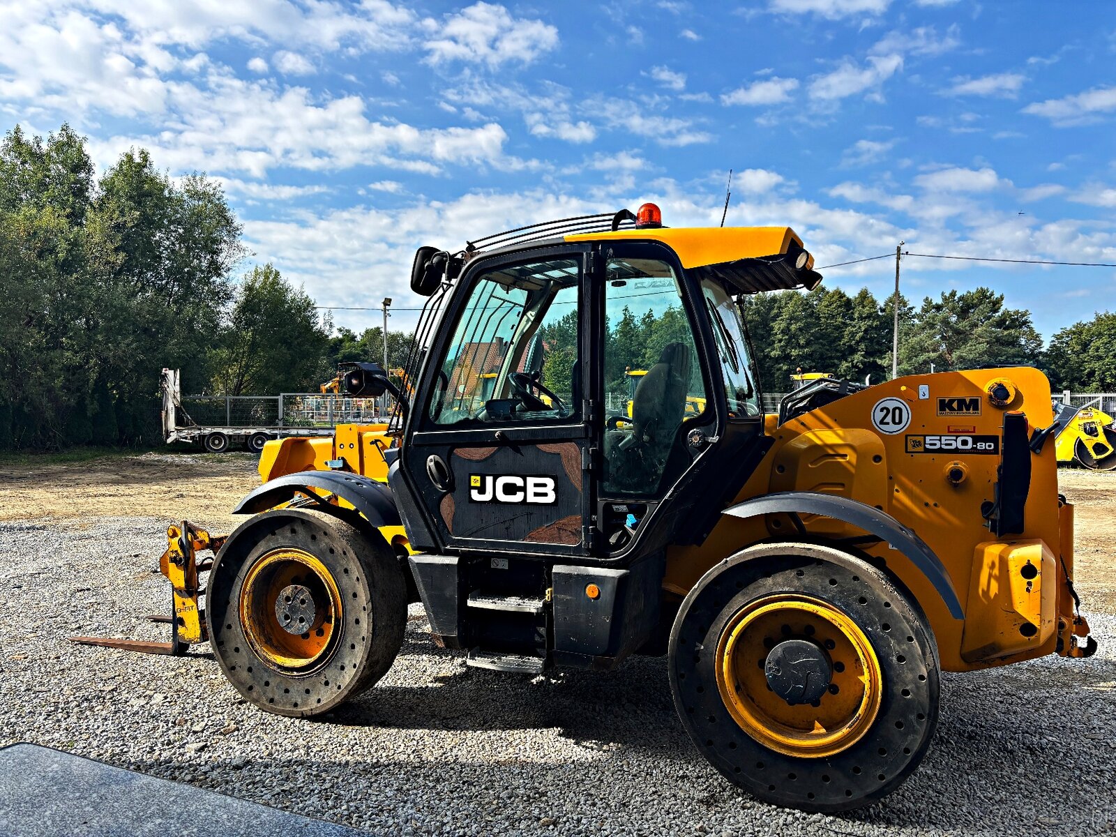 JCB 550-80 WM WASTEMASTER ŁADOWARKA TELESKOPOWA 2018R | JCB - 6