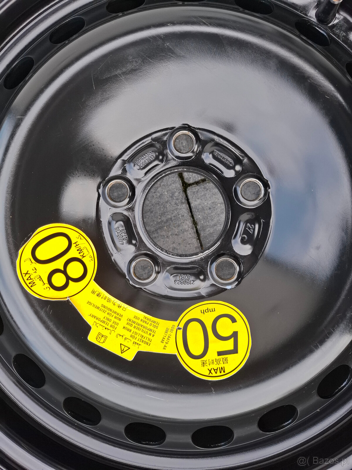 VOLVO FORD - Koło Dojazdowe 125/85/16" - 6