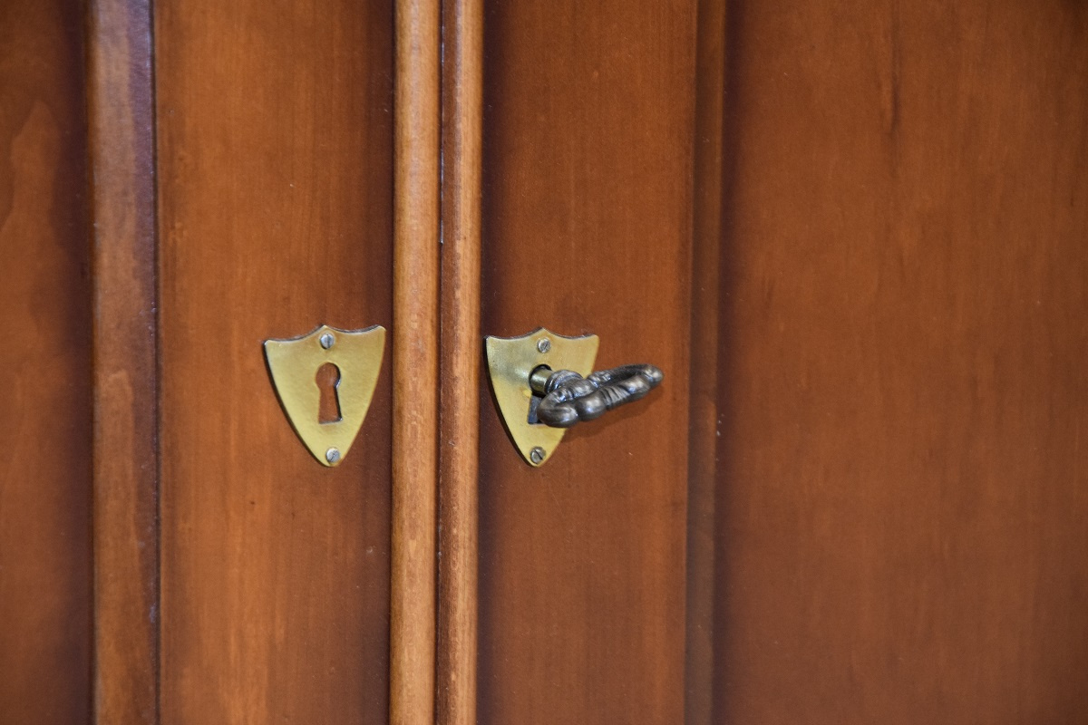 komoda z drewna tekowego - jak nowa - 6