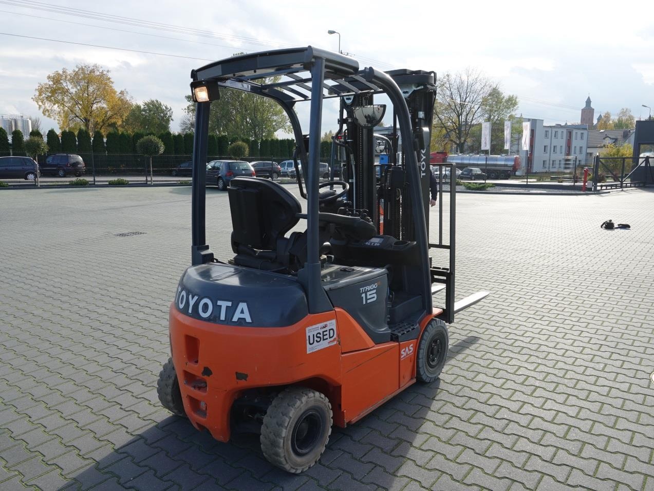 Wózek widłowy unoszący Toyota 8FBMT15 (Traigo 15) - 6