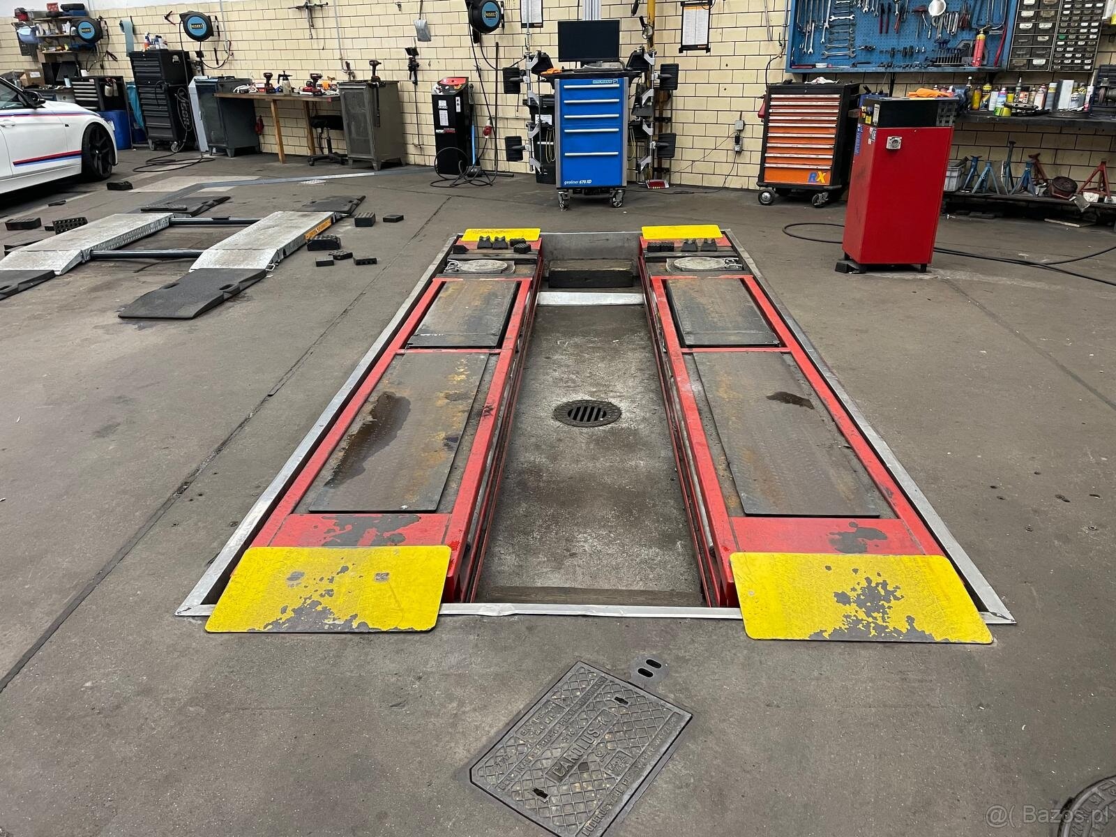 Sprzedam podnośnik HOFMANN MULTILIFT 4000 nożycowy pełno spr - 6