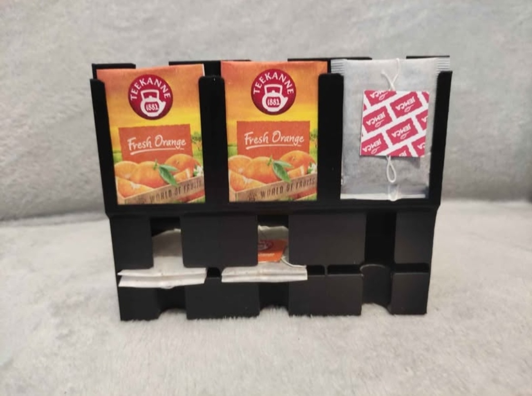 Nowoczesny organizer i dozownik do herbaty – druk 3D - 6