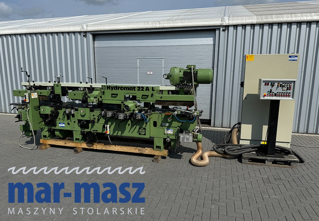 Strugarka czterostronna WEINIG HYDROMAT 22 AL - 6