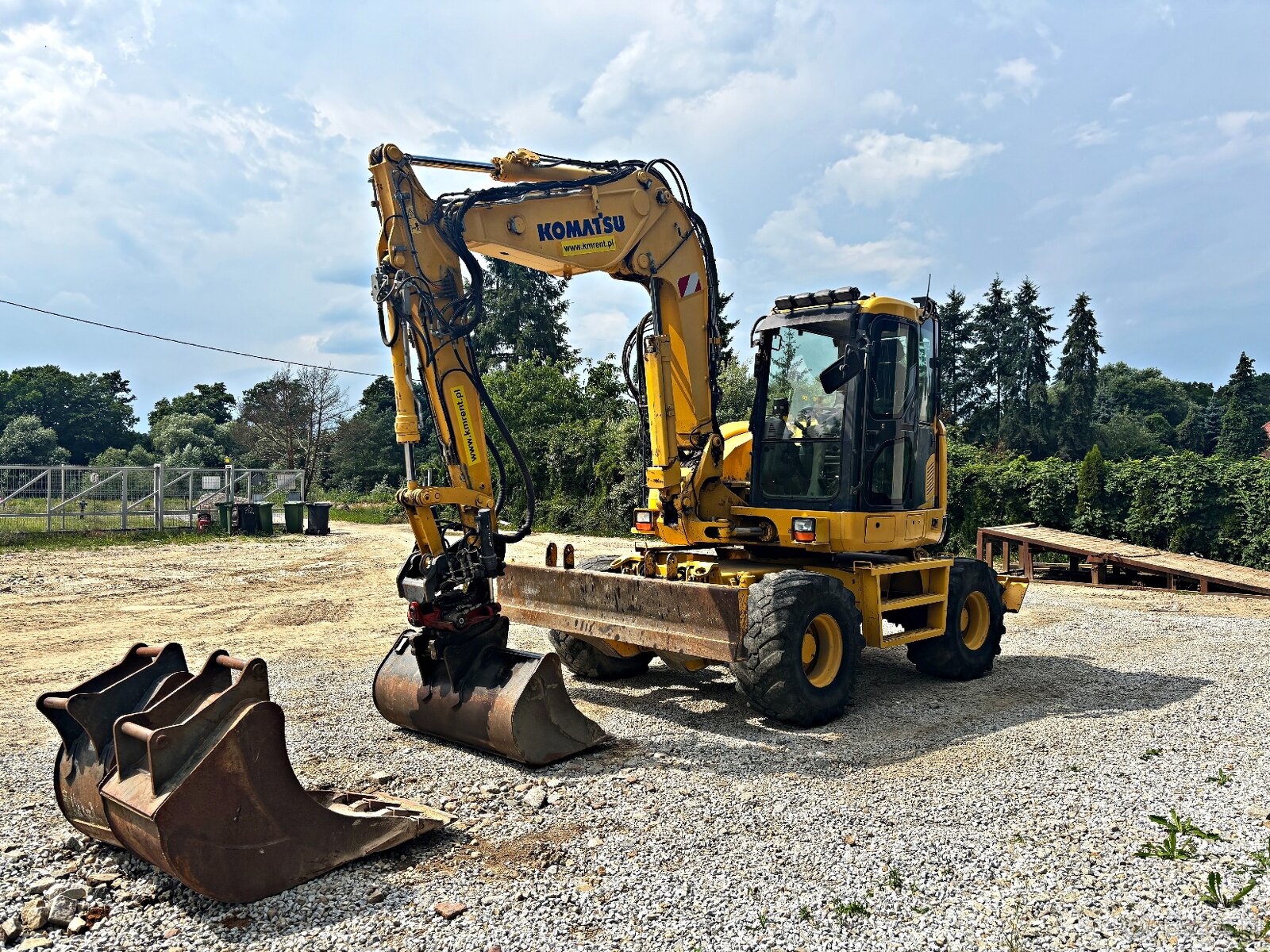 Komatsu PW 118 MR-8 KOPARKA KOŁOWA ROTOTILT 2017R | LIEBHERR - 6