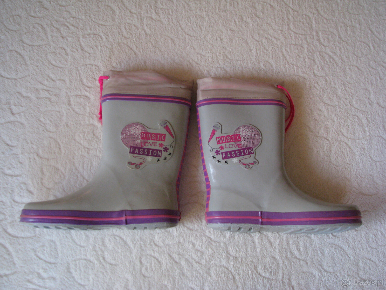 Kalosze, gumowce Disney Violetta dla dziewczynki, rozm. 35 - 6