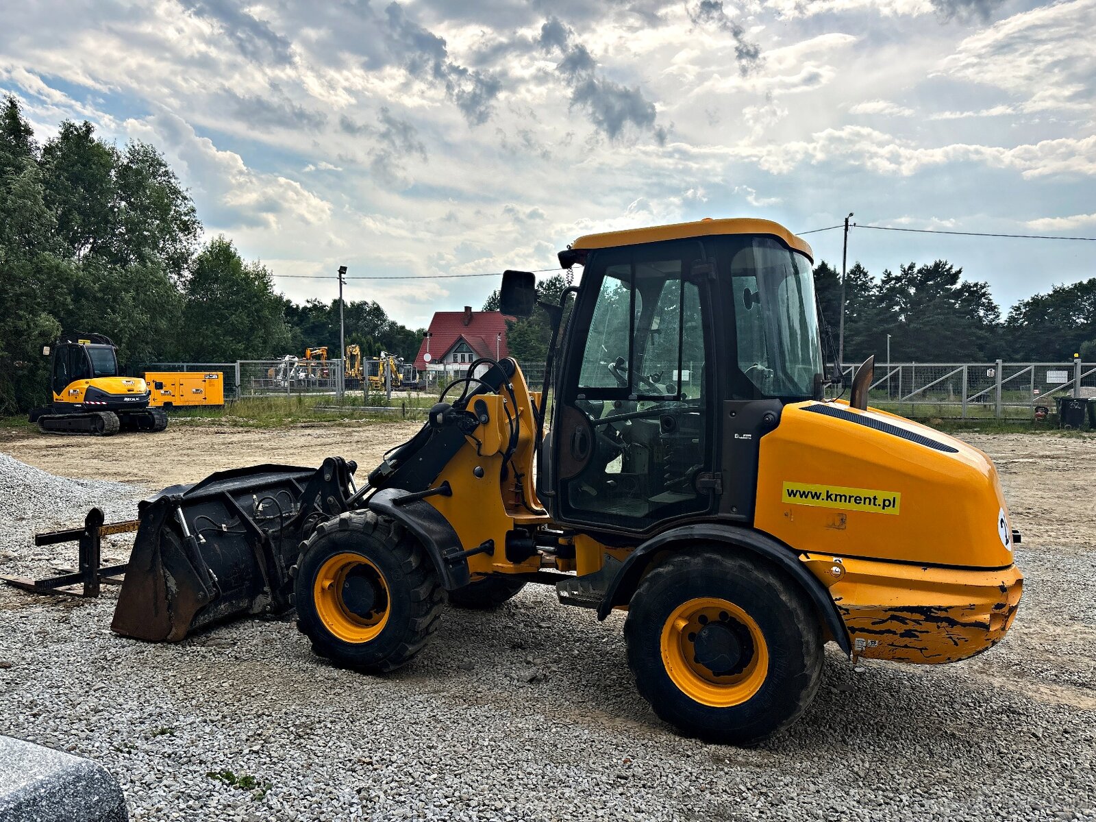 JCB 406 B ŁADOWARKA KOŁOWA 2013R | 407 409 VOLVO L30 L20 CAT - 6
