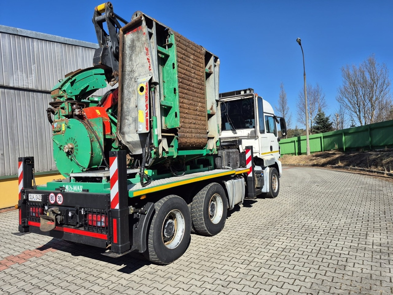 Rębak MUS MAX Terminator WT 10 NMV na MAN TGS 26440 - 6