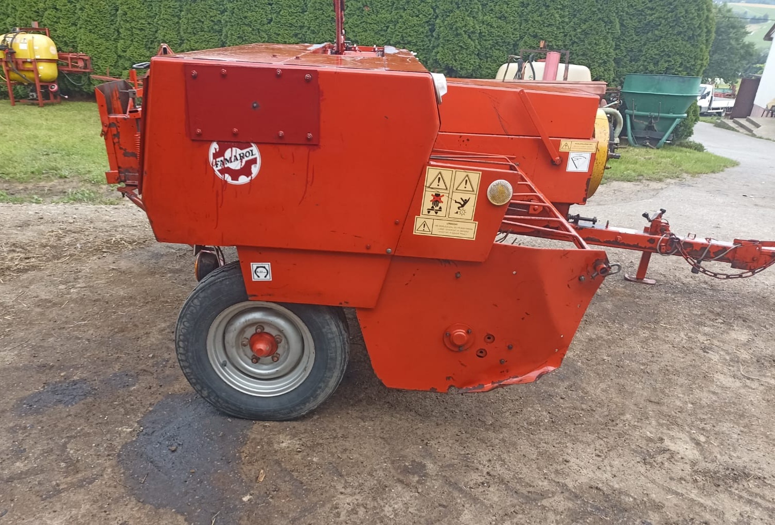 Prasa kostkująca wysokiego zgniotu polska Famarol Z-511 - 6