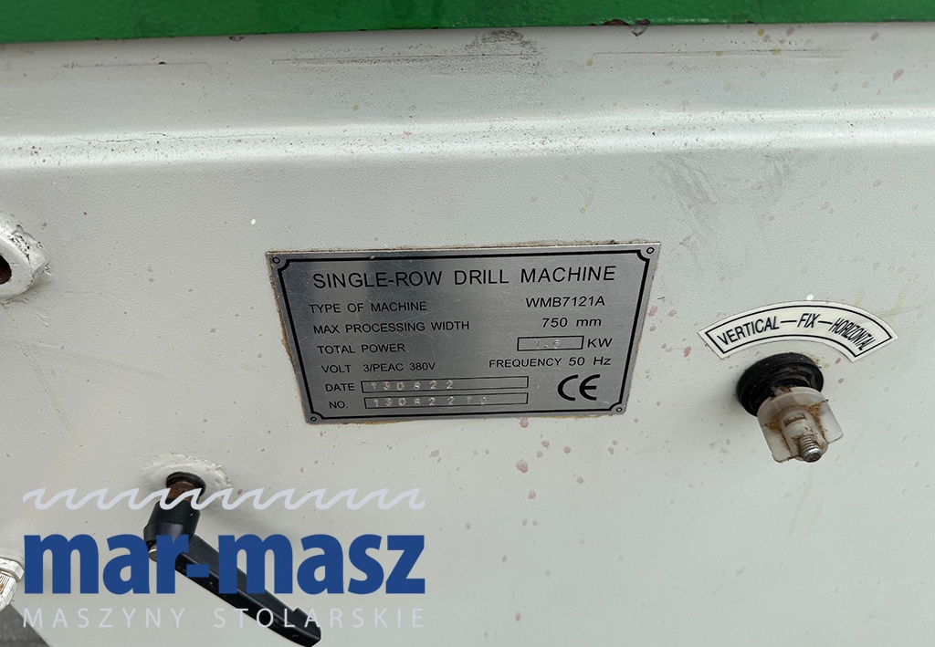 Wiertarka wielowrzecionowa WMB7121A - 6