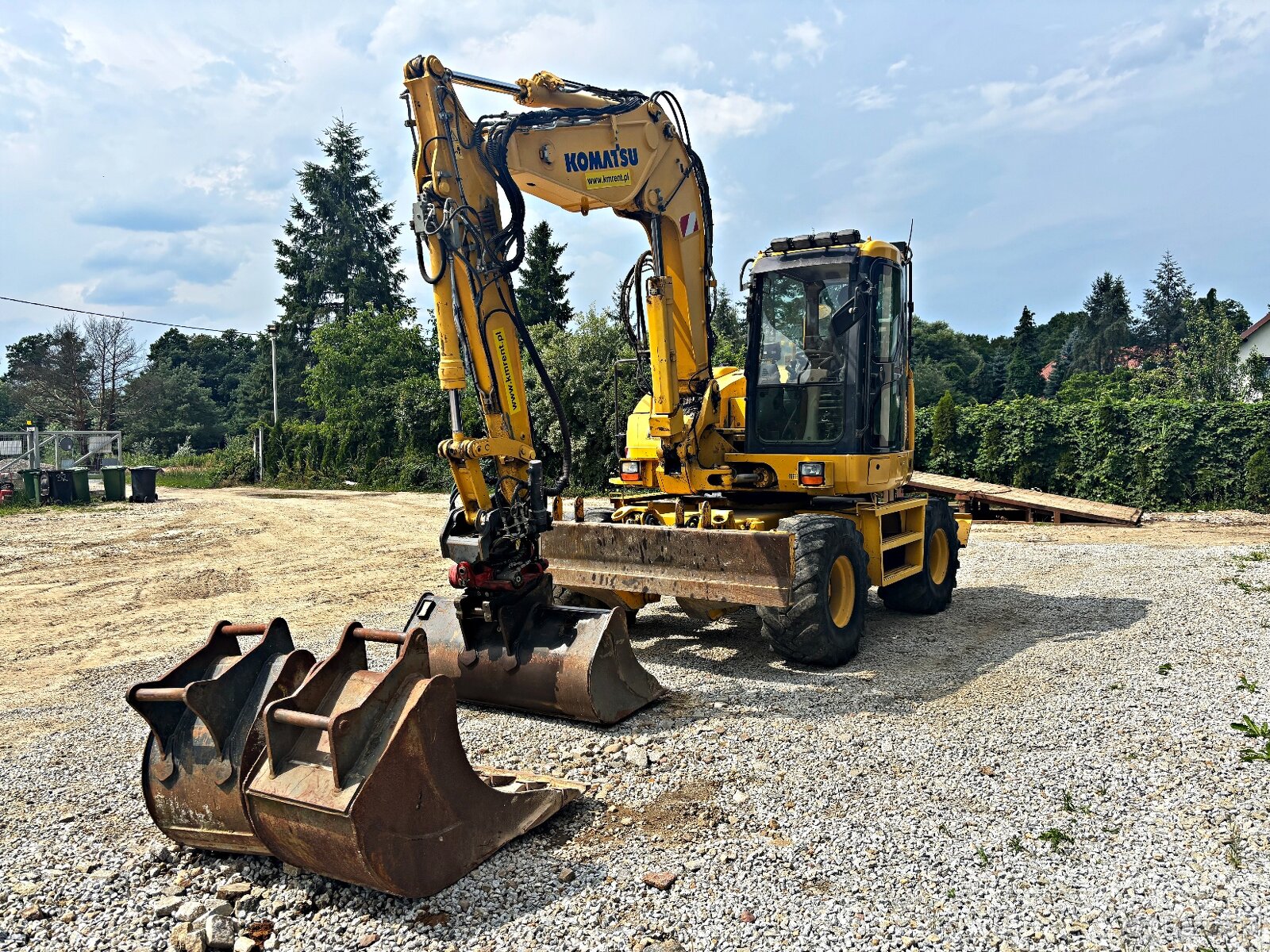 Komatsu PW 118 MR-8 KOPARKA KOŁOWA ROTOTILT 2017R | LIEBHERR - 6