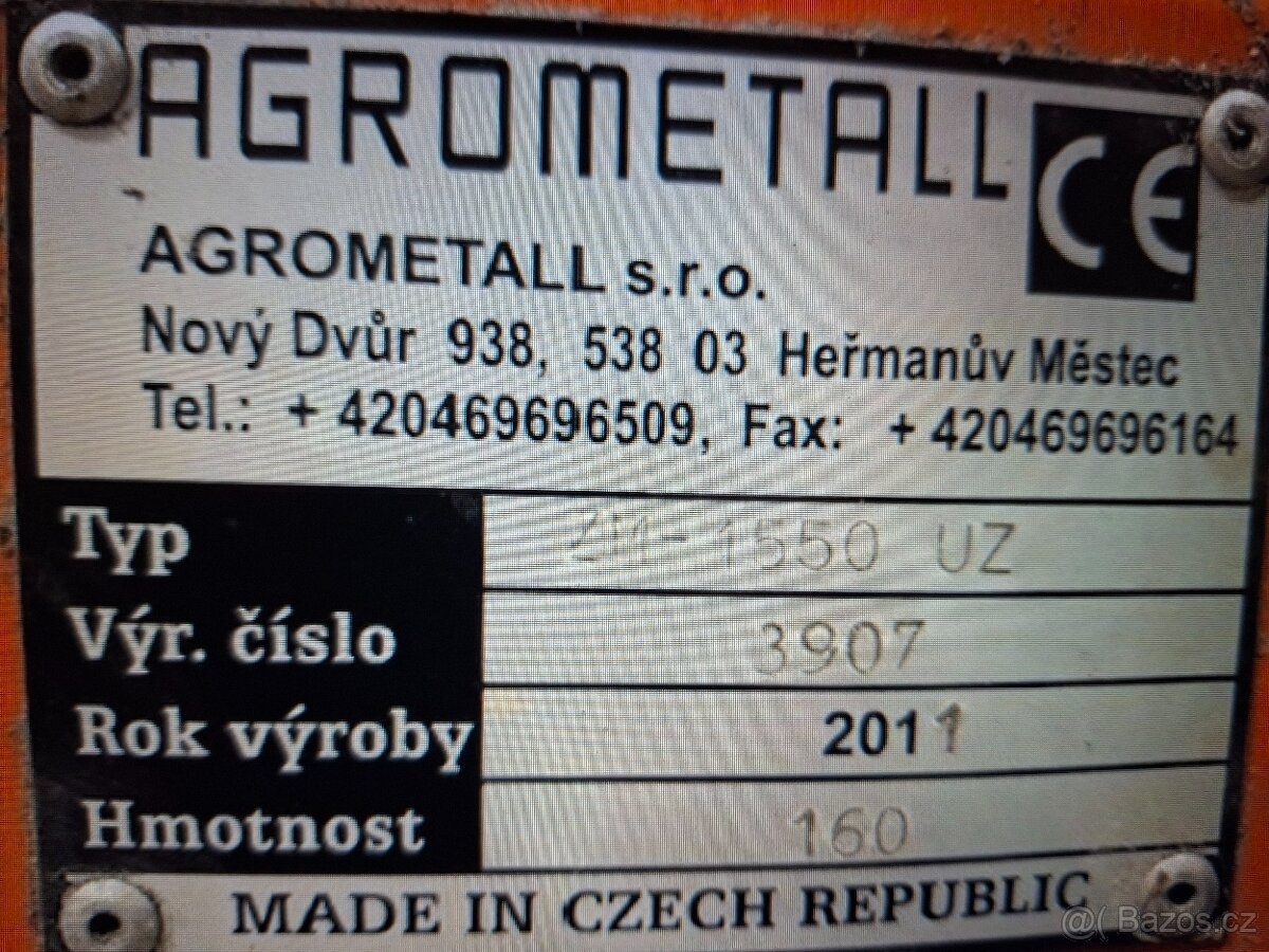 Zmiotka do zamiatania Agrometal ZM-1550 UZ - 6