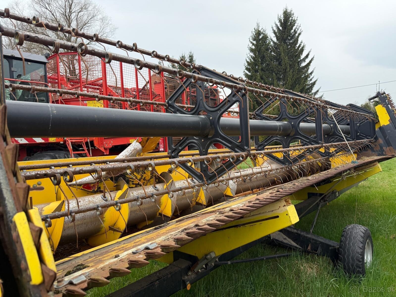 Kombajn zbożowy New Holland CX 860 stół do rzepaku klimatyza - 6